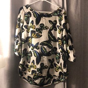 Silk butterfly Apt9 Blouse